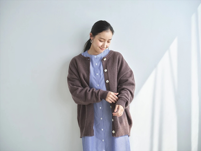 カーディガン レディース 秋冬 丸首 通販 ニットカーディガン カーデガン ニット トップス 長袖 セーター カーディガン |  | 13