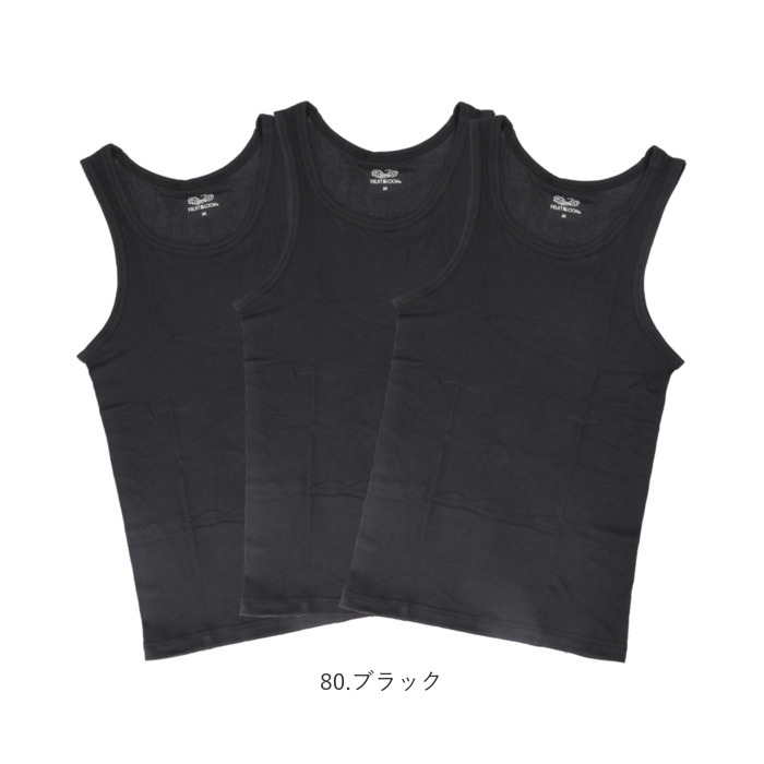 フルーツオブザルーム タンクトップ 通販 FRUIT OF THE LOOM 3枚セット ノースリーブ メンズ トップス インナー 袖なし シンプル カジュアル おしゃれ |  | 19