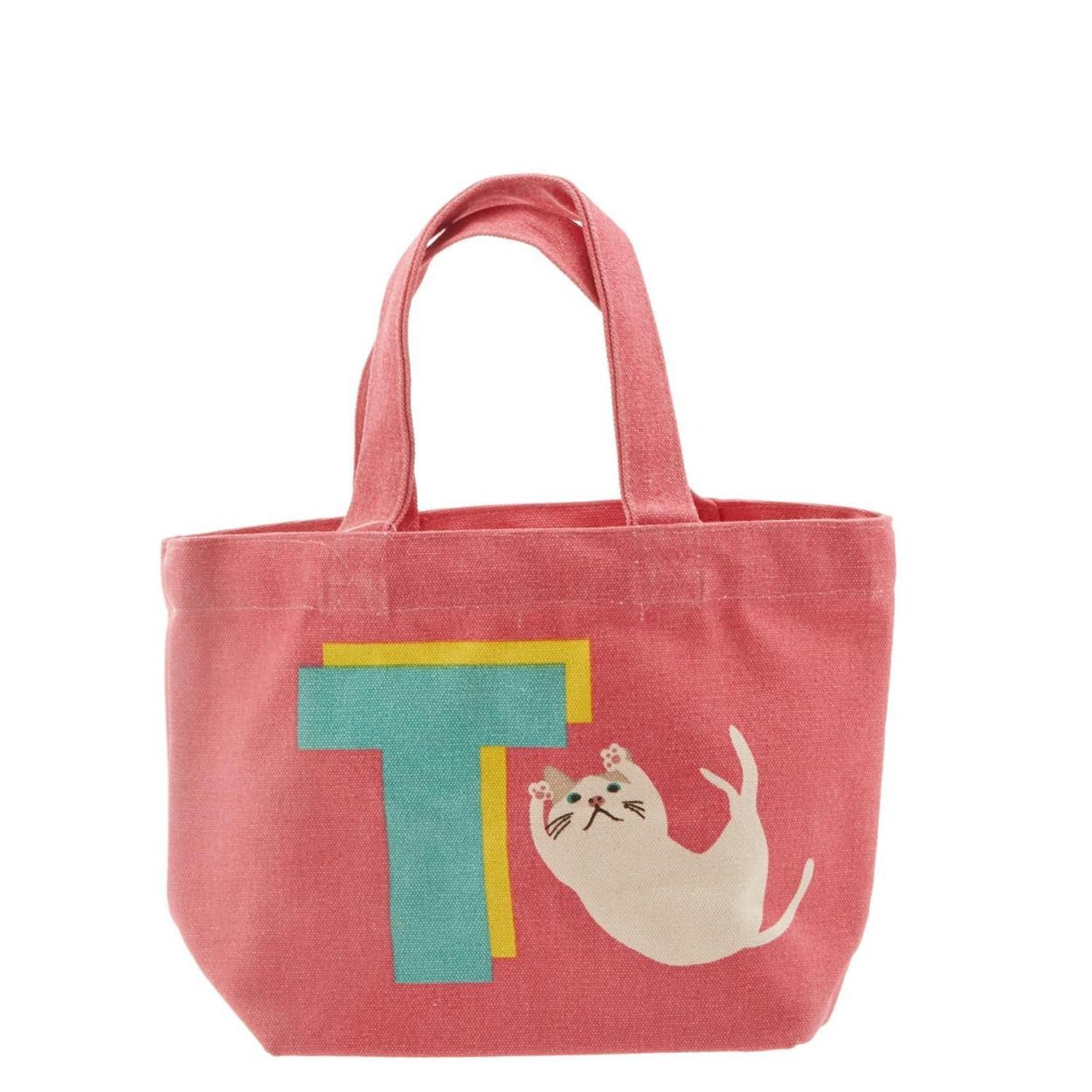 ミニトートバッグ トートバッグ レディース ミニ フレンズヒル ミニバッグ ランチバッグ お弁当 サブバッグ キャンバス 猫 ねこ キャット ターチャン | ブランド登録なし | 12