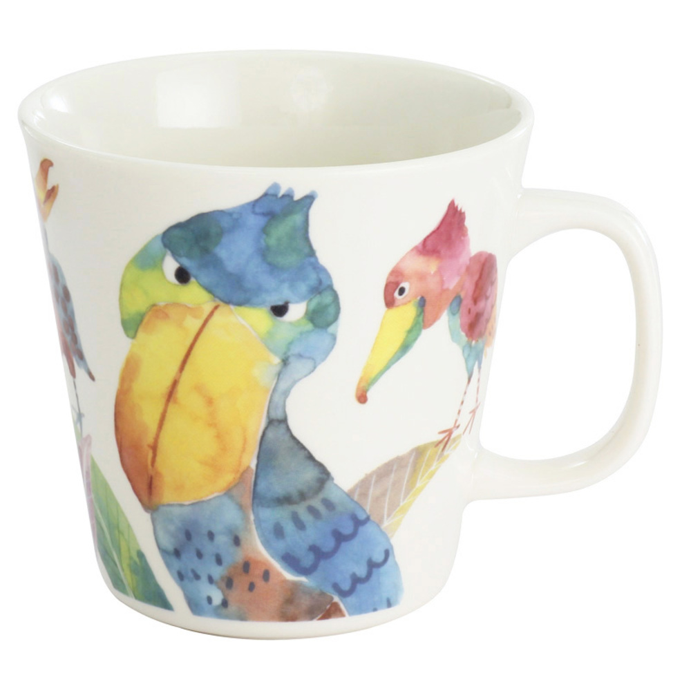 セラミック藍 マグカップ 通販 日本製 マグ カップ ふぁんFUN 湯呑み コップ 美濃焼 食器 動物 アニマル 電子レンジ対応 食洗機対応 ギフト セラミック藍 |  | 01