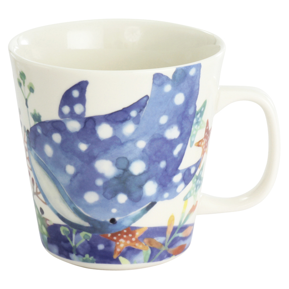 セラミック藍 マグカップ 通販 日本製 マグ カップ ふぁんFUN 湯呑み コップ 美濃焼 食器 動物 アニマル 電子レンジ対応 食洗機対応 ギフト セラミック藍 |  | 05