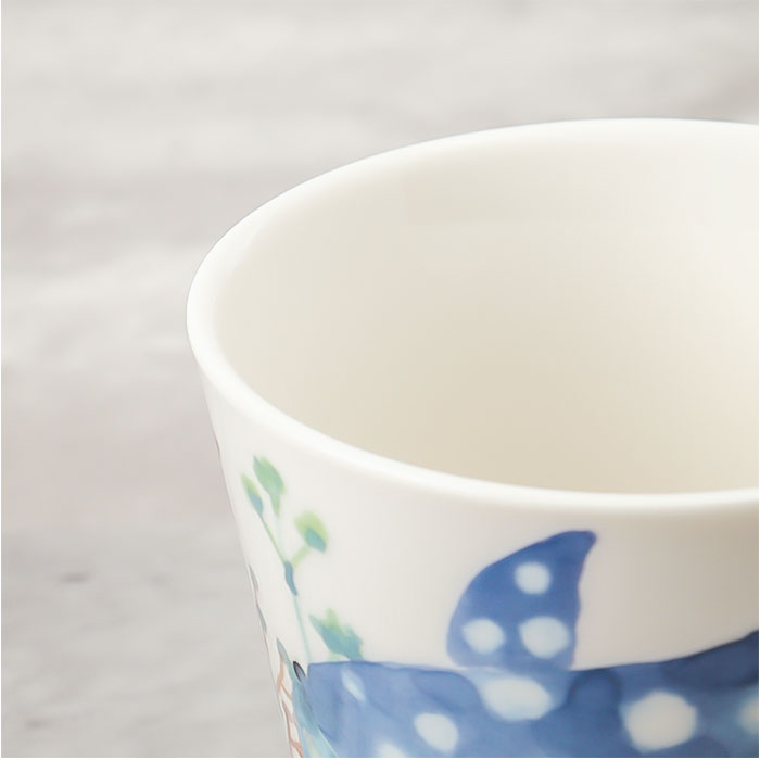 セラミック藍 マグカップ 通販 日本製 マグ カップ ふぁんFUN 湯呑み コップ 美濃焼 食器 動物 アニマル 電子レンジ対応 食洗機対応 ギフト セラミック藍 |  | 15