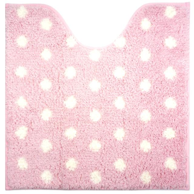 トイレマット 通販トイレマット おしゃれ 洗える 60×60 センチ ふんわリッチ 60cm 抗菌 防臭 Mサイズ 洗濯可 かわいい カキウチ トイレタリー トイレ用品 日用 |  | 01