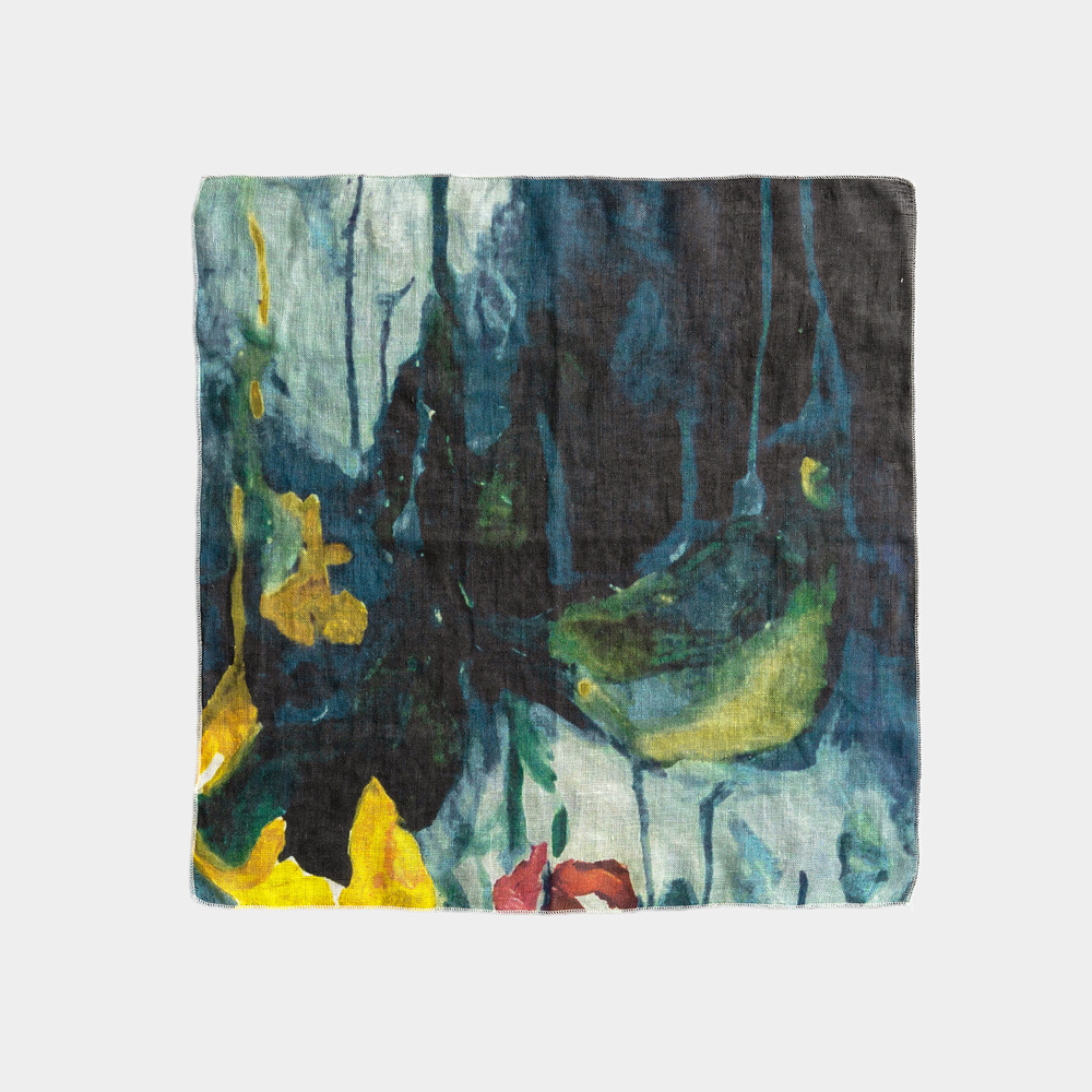 リーノエリーナ lino e lina manon リーノエリーナ ハンカチ リネン 通販 レディース ハンカチーフ フロレゾン やわらかい 肌触り ふわっと 麻 かわいい 柄 | Lino e Lina | 06