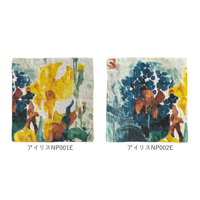 リーノエリーナ lino e lina manon リーノエリーナ ハンカチ リネン 通販 レディース ハンカチーフ フロレゾン やわらかい 肌触り ふわっと 麻 かわいい 柄 | Lino e Lina | 23