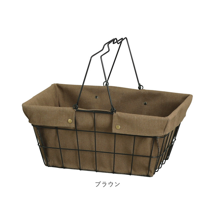 HABITER 収納 かご バスケット 通販 カゴ ワイヤーバスケット L HABITER 収納 かご バスケット 通販 カゴ ワイヤーバスケット L