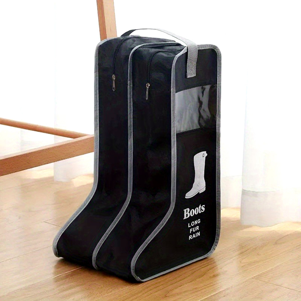ブーツ シューズバッグ 通販 シューズケース 靴収納 収納ケース 収納 ブーツ収納 シューズ袋 くつ袋 ロング ロングブーツ ショート ショートブーツ ブーツ | BACKYARD FAMILY | 02
