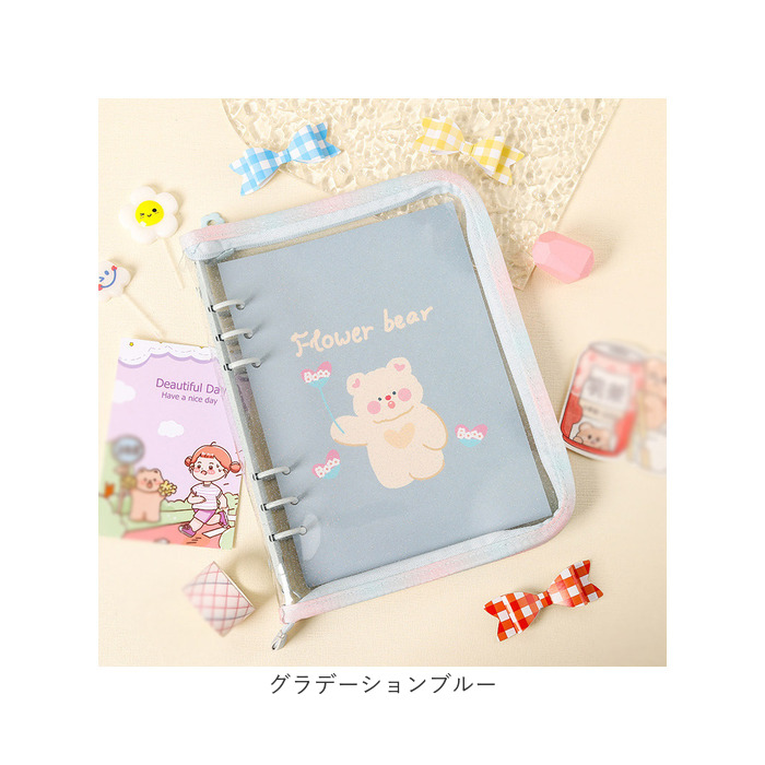 トレカ コレクトブック 通販 トレカケース かわいい トレカバインダー トレカファイル 透明 トレカホルダー トレカアルバム A5 6穴 可愛い 推し活 トレカ |  | 14