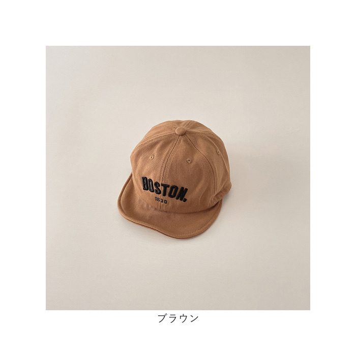 キッズ キャップ 男の子 通販 帽子 子供 ベビー 48〜52cm 文字刺繍 ロゴキャップ つば付き 女の子 男女兼用 保育園 幼稚園 オールシーズン かわいい キッズ |  | 17