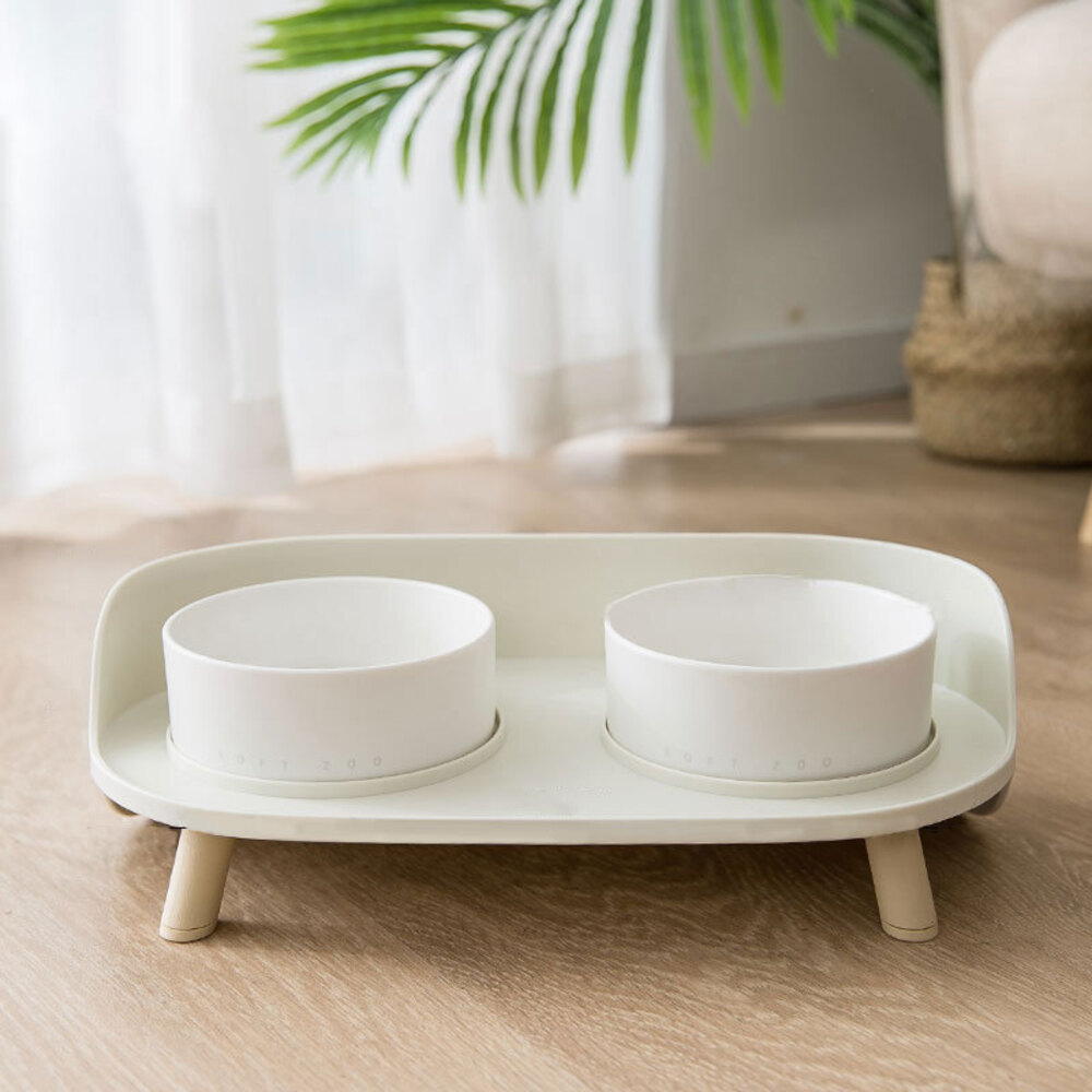 ペット フードボウル スタンド セット 陶器 通販 エサ皿 餌皿 皿 エサ入れ 餌入れ 食器 ペット用食器 食事台 ペットフードボウル ペット | BACKYARD FAMILY | 03