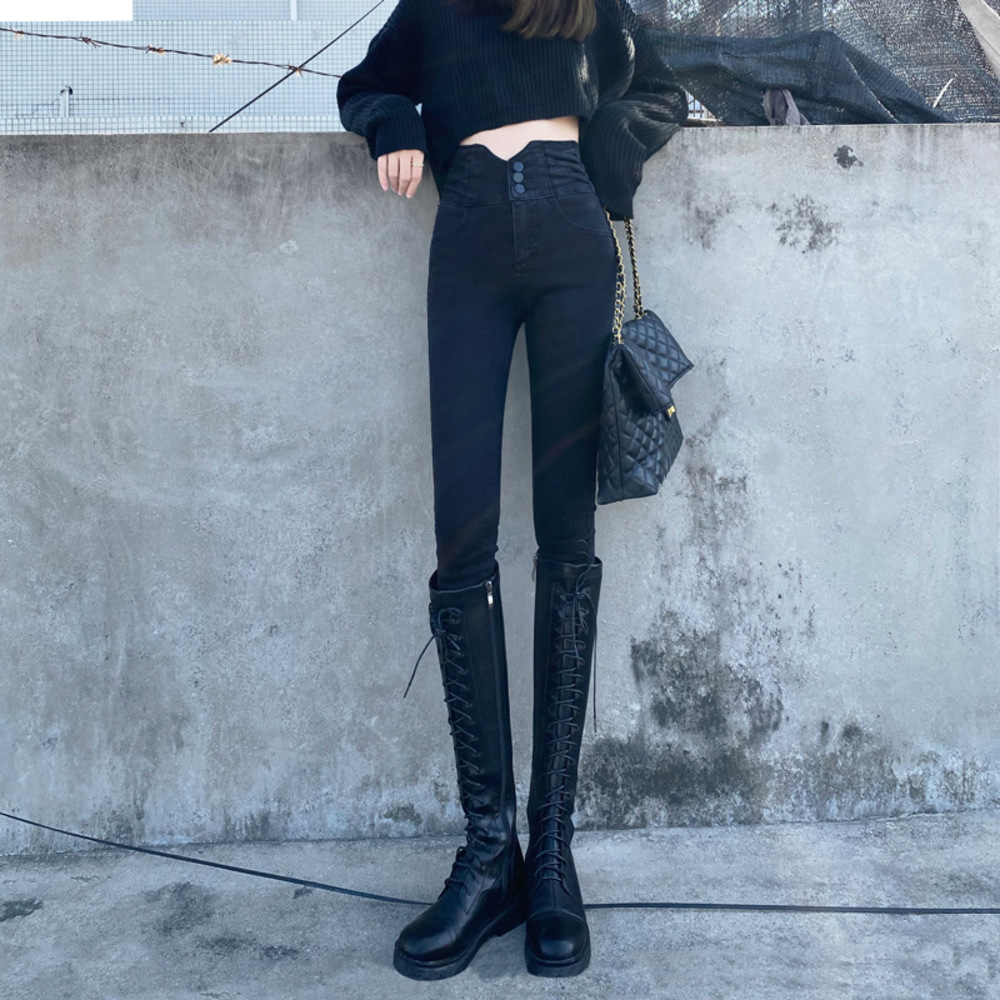 デニム ハイウエスト レディース 通販 スキニーデニムパンツ スキニーパンツ デニムパンツ デニレギ レギンス レギンスパンツ スキニー パンツ ズボン デニム | BACKYARD FAMILY | 02