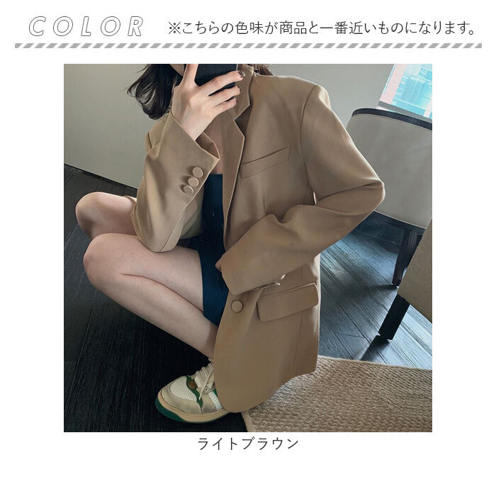 テーラードジャケット レディース 長袖 通販 テーラード ジャケット カジュアルジャケット 通勤 ビジネス カジュアル ビジネスカジュアル テーラードジャケット | BACKYARD FAMILY | 12