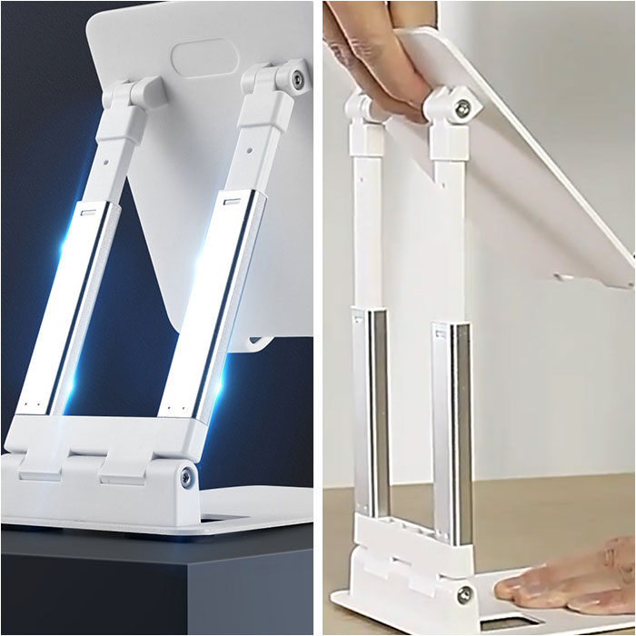 タブレットスタンド スタンド 通販 スマホスタンド スマホ 折り畳み 折りたたみ コンパクト 卓上用 テレワーク 縦置き 横置き 角度調整 タブレットスタンド |  | 09