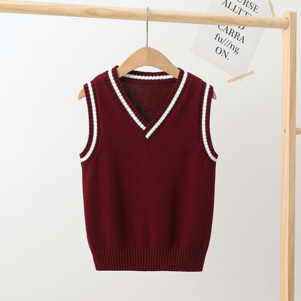 ニット ベスト Vネック キッズ 通販 Vネックベスト vネックベスト ニットベスト 学生服 スクールベスト vネック スクール 子供用 子ども用 子供 子ども ニット | BACKYARD FAMILY | 07