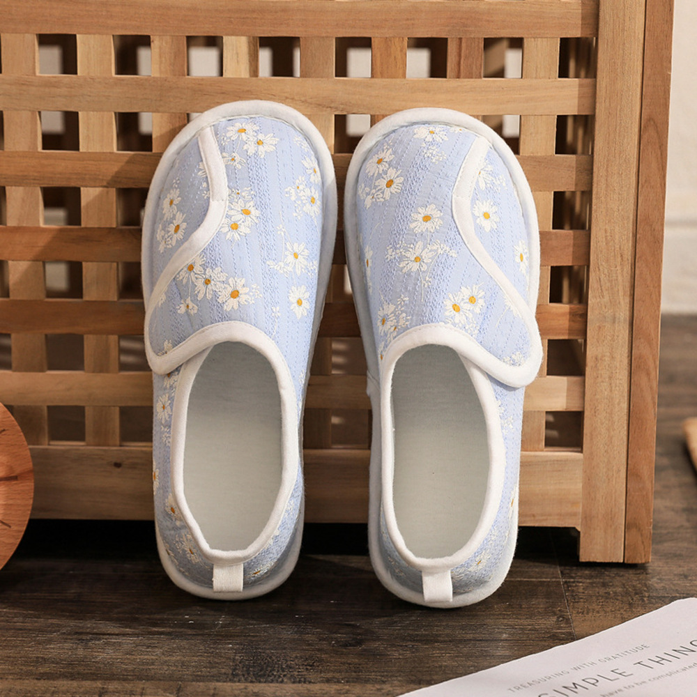 介護シューズ 室内用 レディース 通販 ルームシューズ スリッパ スリッポン かかと付き リハビリ 介護 入院 出産準備 高齢者 デイサービス 介護シューズ | BACKYARD FAMILY | 01