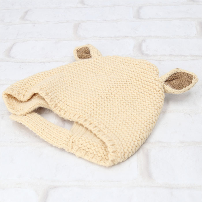 ベビー 帽子 耳付き バンビ 通販 ベビー帽子 ぼうし ニット帽 ニット 紐付き バンビ耳 伸縮性 男の子 女の子 子供 こども 子ども 赤ちゃん 新生児 ベビー |  | 11