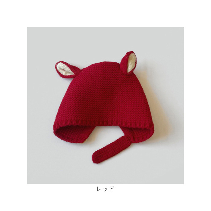 ベビー 帽子 耳付き バンビ 通販 ベビー帽子 ぼうし ニット帽 ニット 紐付き バンビ耳 伸縮性 男の子 女の子 子供 こども 子ども 赤ちゃん 新生児 ベビー |  | 17