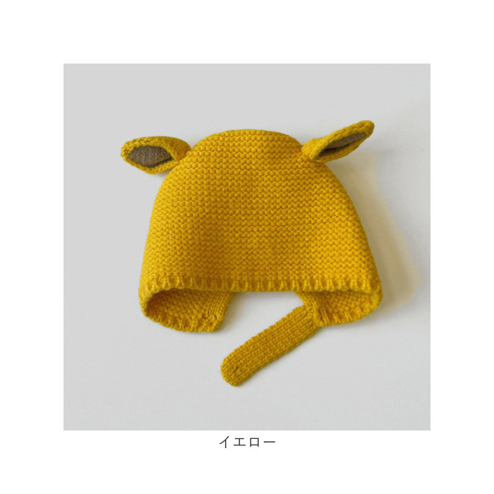 ベビー 帽子 耳付き バンビ 通販 ベビー帽子 ぼうし ニット帽 ニット 紐付き バンビ耳 伸縮性 男の子 女の子 子供 こども 子ども 赤ちゃん 新生児 ベビー |  | 19