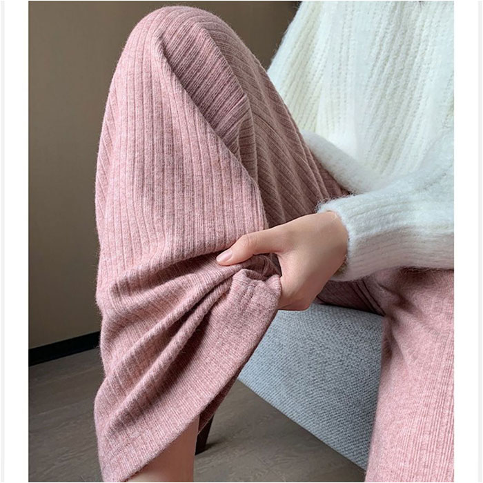 マタニティ ワイドパンツ 通販 マタニティパンツ リブ ワイド パンツ ズボン ロングパンツ 長ズボン レディース 厚手 春 秋冬 部屋着 ルームウェア マタニティ | BACKYARD FAMILY | 14