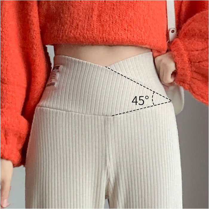 マタニティ ワイドパンツ 通販 マタニティパンツ リブ ワイド パンツ ズボン ロングパンツ 長ズボン レディース 厚手 春 秋冬 部屋着 ルームウェア マタニティ | BACKYARD FAMILY | 13