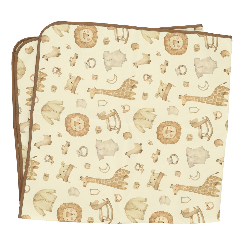 食べこぼし 赤ちゃん マット 通販 ベビー キッズ 子ども お食事マット プレイマット 子供 こども 洗濯可 丸洗い 離乳食 撥水 はっ水 滑り止め 大判 食べこぼし | BACKYARD FAMILY | 05