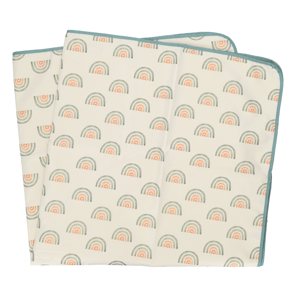 食べこぼし 赤ちゃん マット 通販 ベビー キッズ 子ども お食事マット プレイマット 子供 こども 洗濯可 丸洗い 離乳食 撥水 はっ水 滑り止め 大判 食べこぼし | BACKYARD FAMILY | 08