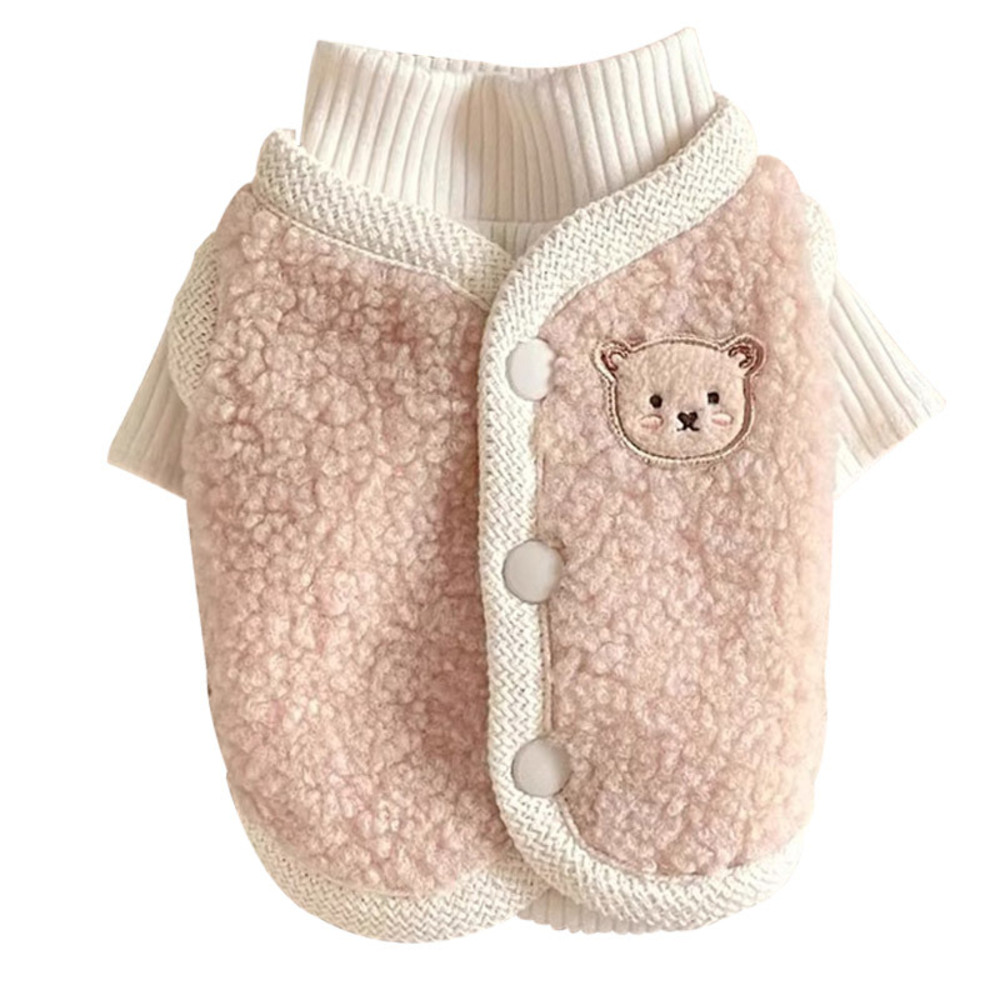 ドッグウェア 冬 通販 犬服 ベスト タンクトップ 袖なし 防寒 厚手 背中開き 着せやすい ペット服 厚手ベスト 犬用洋服 暖かい 寒さ対策 可愛い ドッグウェア | BACKYARD FAMILY | 01