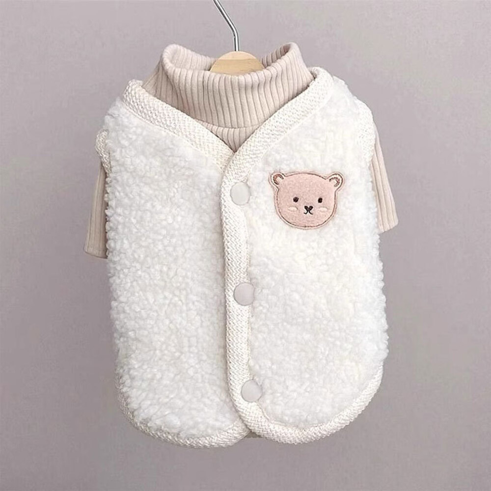 ドッグウェア 冬 通販 犬服 ベスト タンクトップ 袖なし 防寒 厚手 背中開き 着せやすい ペット服 厚手ベスト 犬用洋服 暖かい 寒さ対策 可愛い ドッグウェア | BACKYARD FAMILY | 02