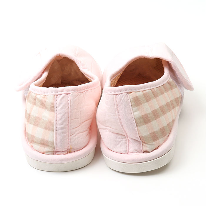 スリッパ レディース ルームシューズ かかと付き 通販 介護用シューズ 上履き スリッポン 室内履き かかと 踵 かかとあり 厚底 柔らかい 静音 軽量 スリッパ |  | 12