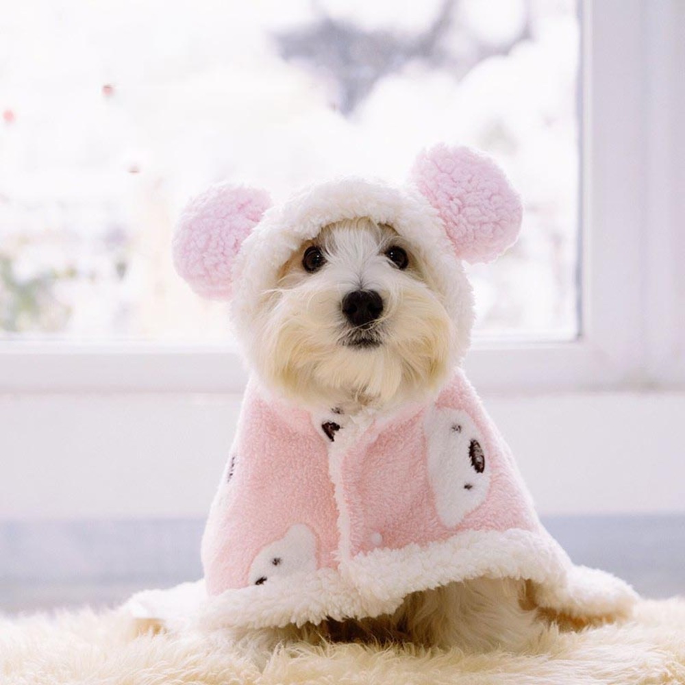 ペット ブランケット 毛布 通販 犬 猫 犬用 猫用 防寒 暖かい ドッグウエア ペット服 ケープ フード付き もこもこ 小型犬 中型犬 ペット用毛布 お昼寝 ペット |  | 02