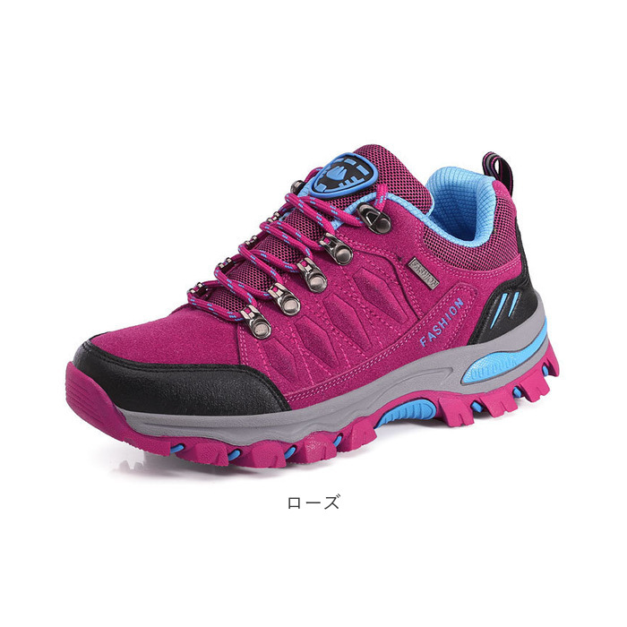 トレッキングシューズ レディース 通販 登山靴 シューズ アウトドア 登山 くつ 靴 ローカット ハイキング トレッキング 軽い 軽量 トレッキングシューズ |  | 15