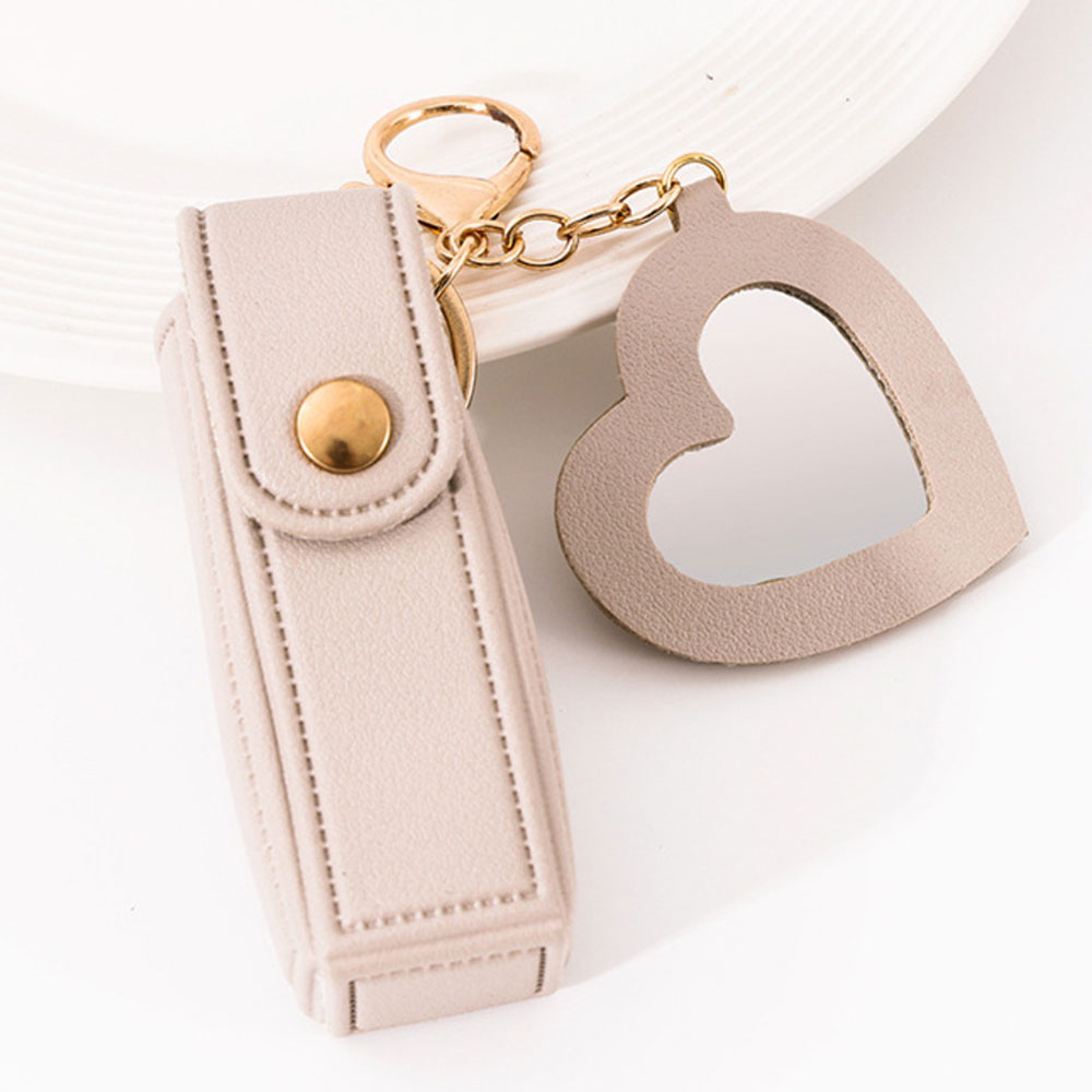 リップケース リップホルダー 通販 ケース 鏡付き リップ ホルダー キーホルダー 持ち運び 携帯用 コンパクト かわいい 口紅ケース 化粧品 リップケース | BACKYARD FAMILY | 08