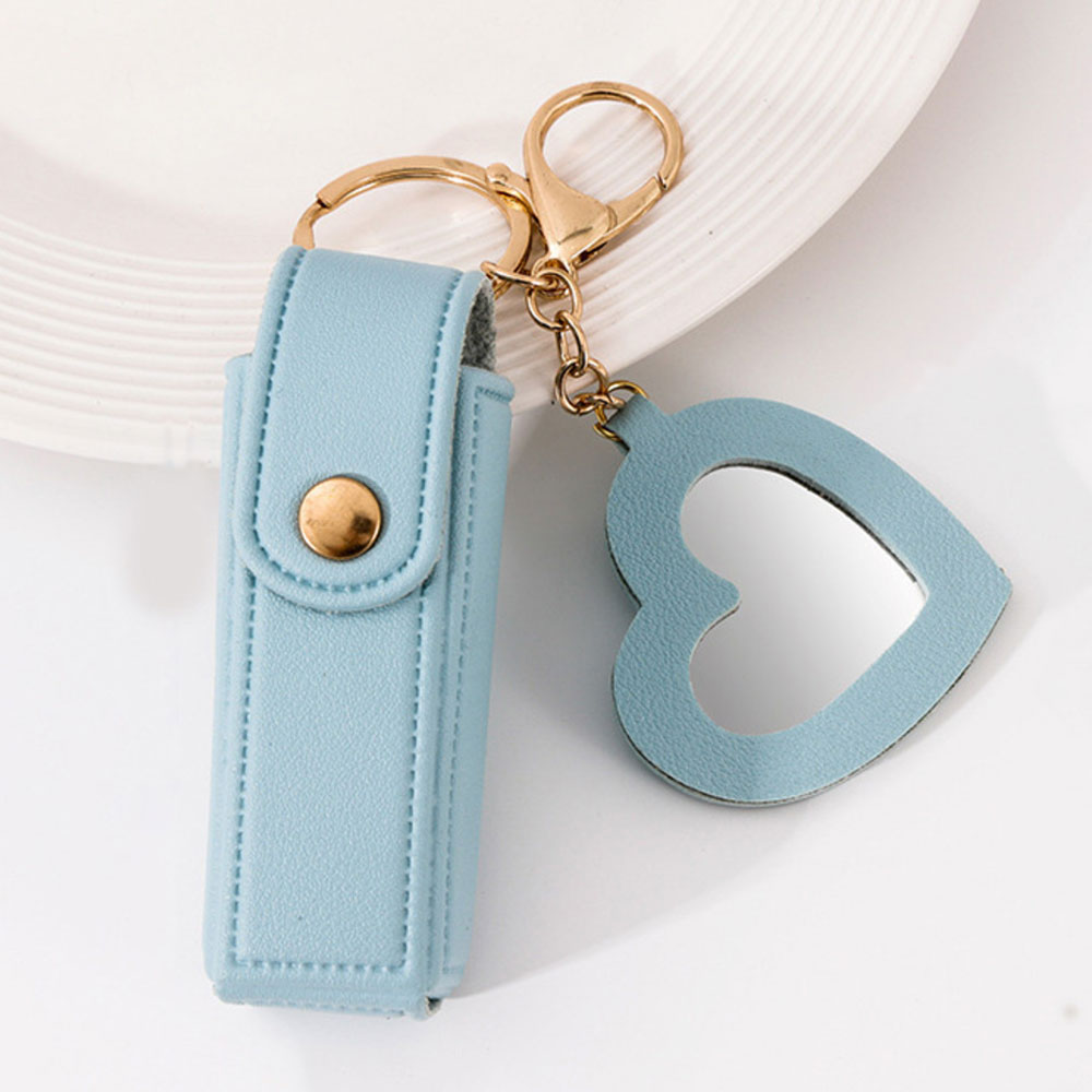 リップケース リップホルダー 通販 ケース 鏡付き リップ ホルダー キーホルダー 持ち運び 携帯用 コンパクト かわいい 口紅ケース 化粧品 リップケース | BACKYARD FAMILY | 05