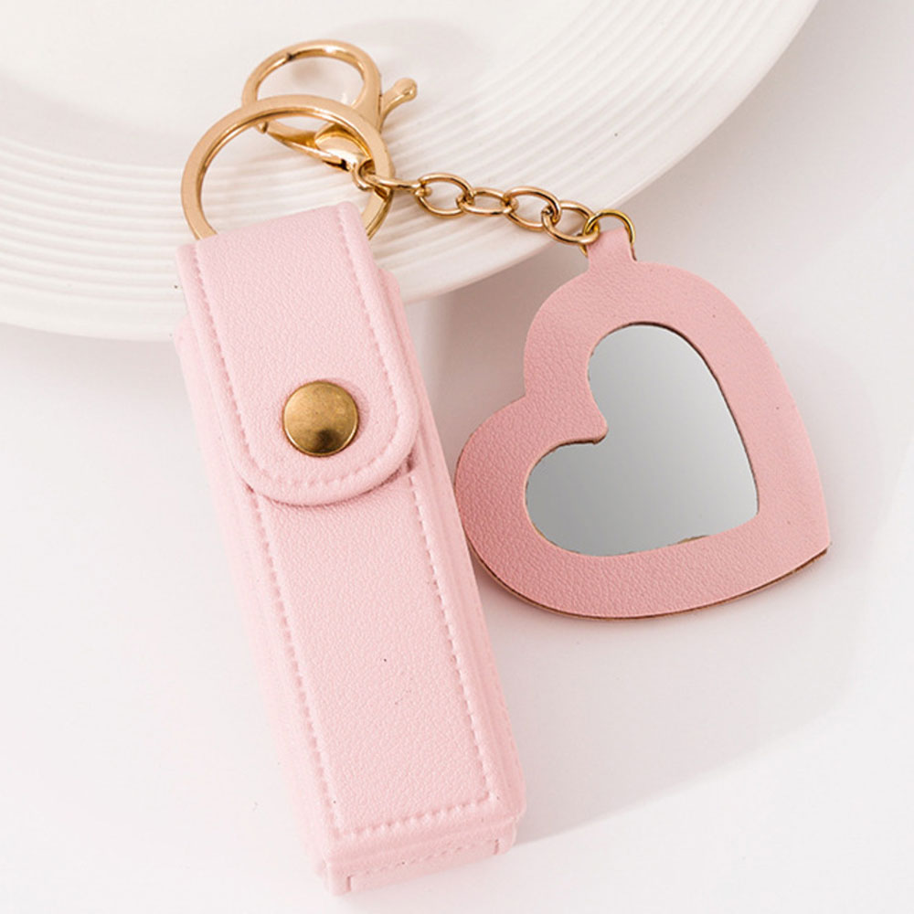 リップケース リップホルダー 通販 ケース 鏡付き リップ ホルダー キーホルダー 持ち運び 携帯用 コンパクト かわいい 口紅ケース 化粧品 リップケース | BACKYARD FAMILY | 07