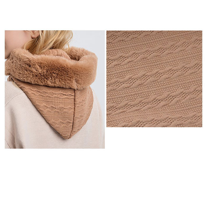 バラクラバ ニット ネックウォーマー 通販 レディース ファー 帽子 ぼうし フード ニット帽 ふわふわ ボア おしゃれ オシャレ マフラー 通勤 バラクラバ |  | 08