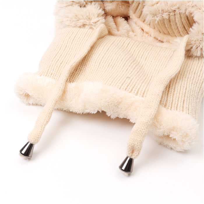 バラクラバ ネックウォーマー ニット 通販 帽子 ぼうし フード ニット帽 レディース ファー ふわふわ ボア おしゃれ オシャレ 防寒 防風 かわいい バラクラバ |  | 11