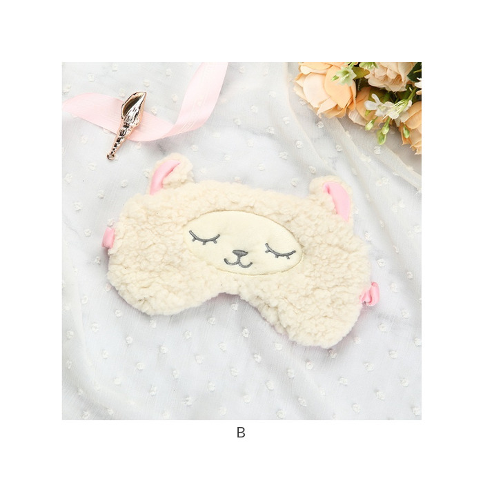 アイマスク かわいい 通販 アニマル アイピロー おしゃれ 睡眠 グッズ おもしろ 睡眠グッズ 遮光 ふわふわ もこもこ シルクタッチ 旅行 飛行機 アイマスク | BACKYARD FAMILY | 15