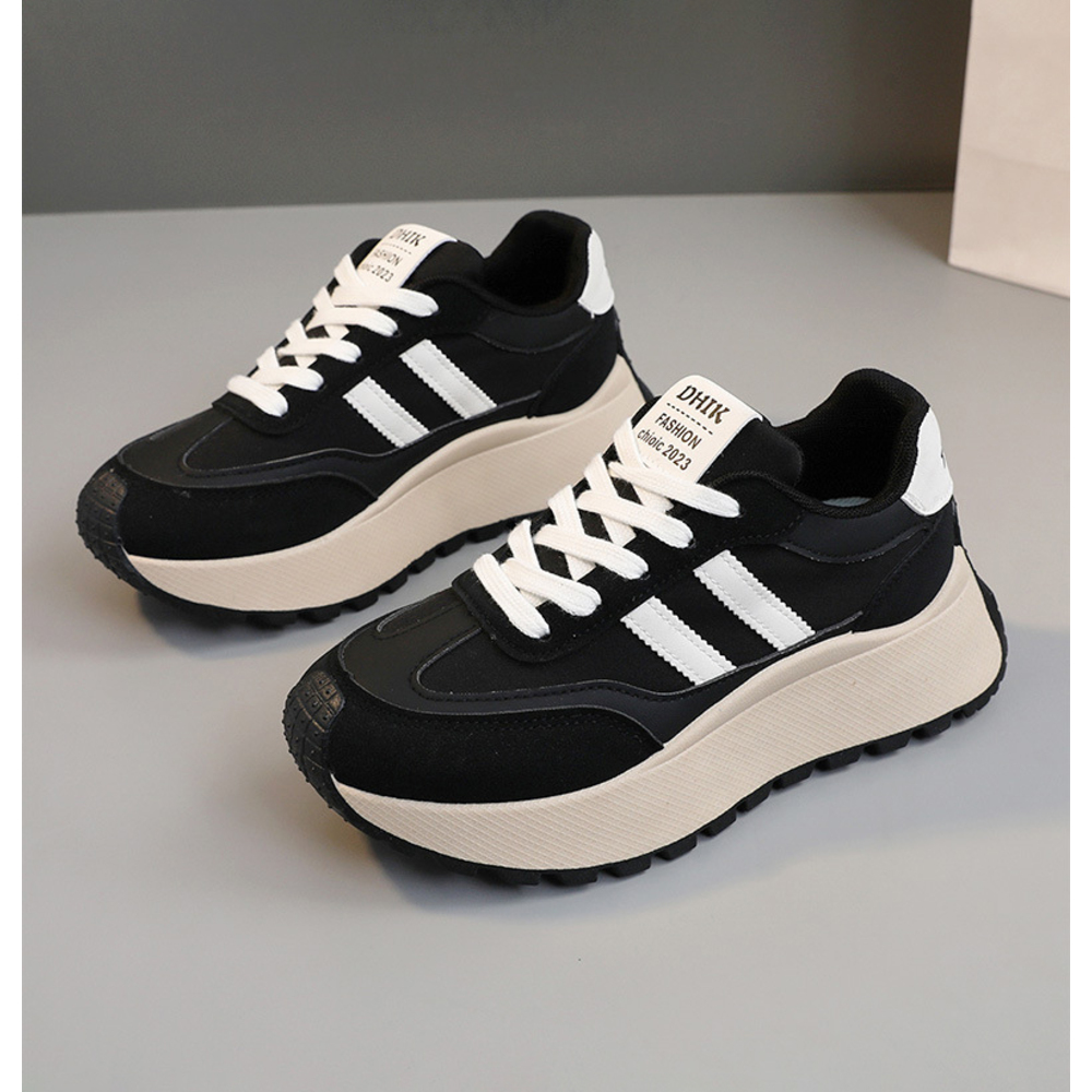 厚底スニーカー レディース 通販 スニーカー カジュアルスニーカー ダッドスニーカー ダッドシューズ 厚底シューズ 女性 歩きやすい 滑りにくい  厚底スニーカー | BACKYARD FAMILY | 02