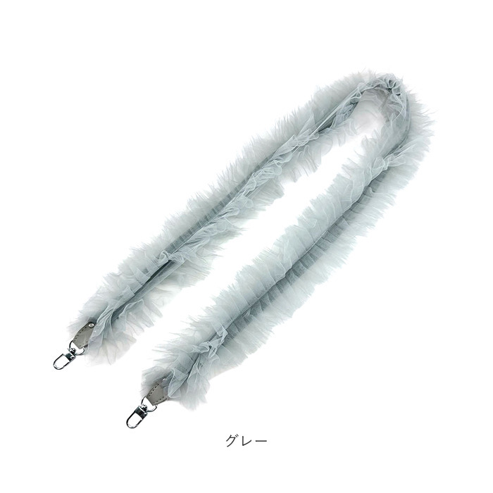 スマホショルダー ストラップ フリル チュール 通販 携帯電話用ストラップ ショルダーストラップ チュールストラップ スマホストラップ スマホショルダー |  | 17