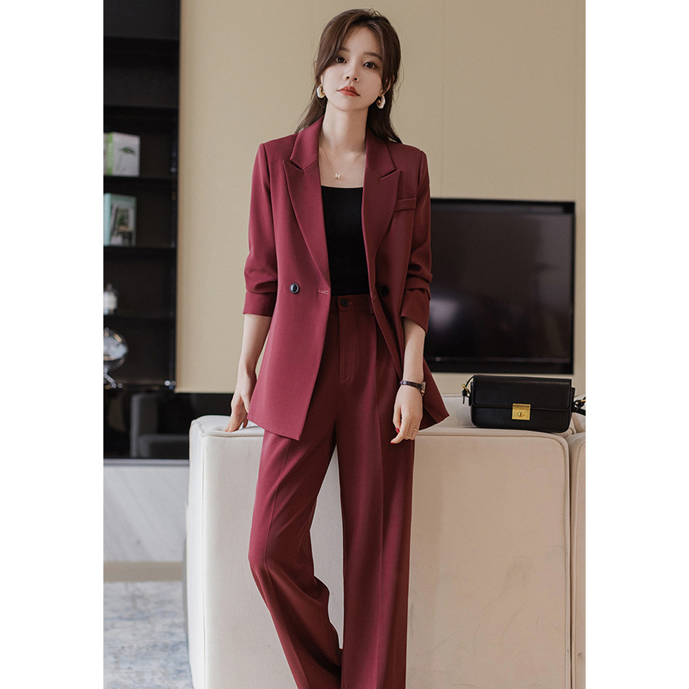 パンツスーツ レディース セットアップ 通販 スーツ レディーススーツ ジャケット パンツ 2点セット ビジネススーツ オフィス きれいめ かっこいい パンツスーツ | BACKYARD FAMILY | 01