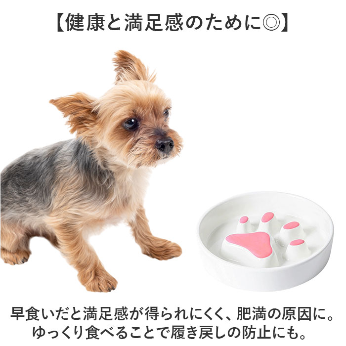 ペット 食器 陶器 通販 早食い防止フードボウル 早食い防止 犬 スローフィーダー スロウフィーダーボウル 皿 フードボール 犬用食器 猫 小型犬 おしゃれ ペット |  | 06