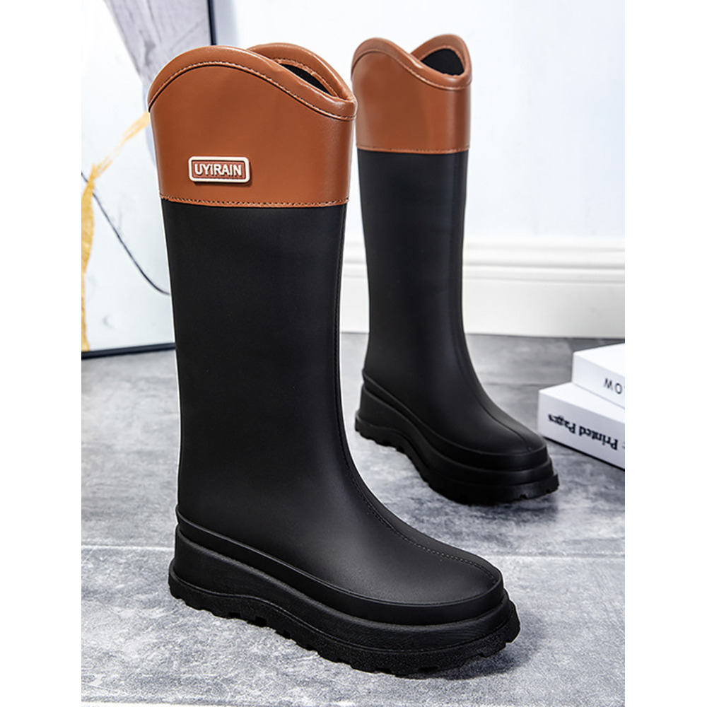 レインブーツ レディース レインシューズ ロング 通販 ロングレインブーツ ロングブーツ 雨靴 長靴 ブーツ 長ぐつ 靴 レイン雨具 大人 シンプル  レインブーツ | BACKYARD FAMILY | 01