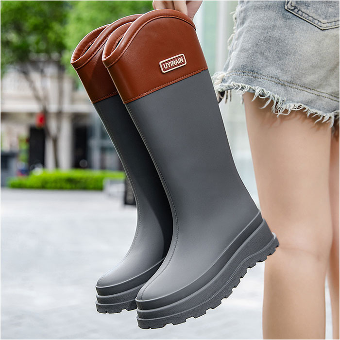 レインブーツ レディース レインシューズ ロング 通販 ロングレインブーツ ロングブーツ 雨靴 長靴 ブーツ 長ぐつ 靴 レイン雨具 大人 シンプル  レインブーツ | BACKYARD FAMILY | 13