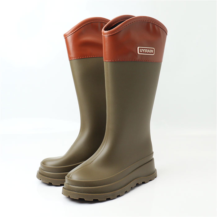 レインブーツ レディース レインシューズ ロング 通販 ロングレインブーツ ロングブーツ 雨靴 長靴 ブーツ 長ぐつ 靴 レイン雨具 大人 シンプル  レインブーツ | BACKYARD FAMILY | 18