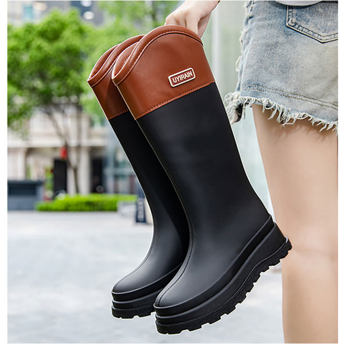 レインブーツ レディース レインシューズ ロング 通販 ロングレインブーツ ロングブーツ 雨靴 長靴 ブーツ 長ぐつ 靴 レイン雨具 大人 シンプル  レインブーツ | BACKYARD FAMILY | 12