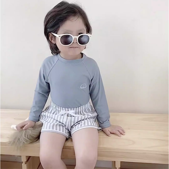 水着 セパレート 帽子 ベビー キッズ 通販 スイムパンツ 長袖 ラッシュガード パンツ 子ども用水着 子供用水着 スイムウェア UVカット 帽子付き セット 水着 |  | 02