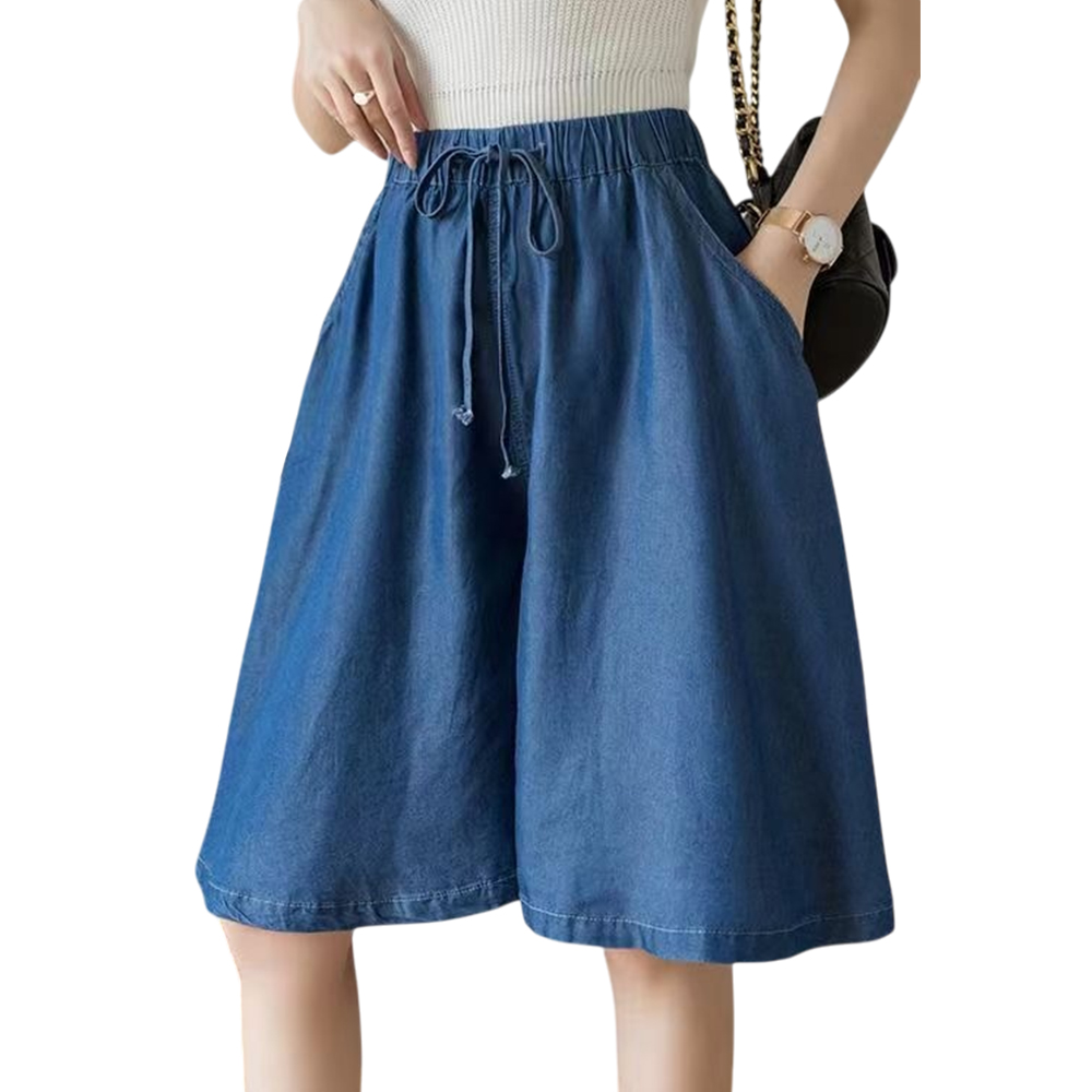 キュロット パンツ デニム レディース 通販 キュロットパンツ キュロットスカート デニムパンツ ガウチョパンツ ガウチョ スカンツ ハーフパンツ キュロット | BACKYARD FAMILY | 01