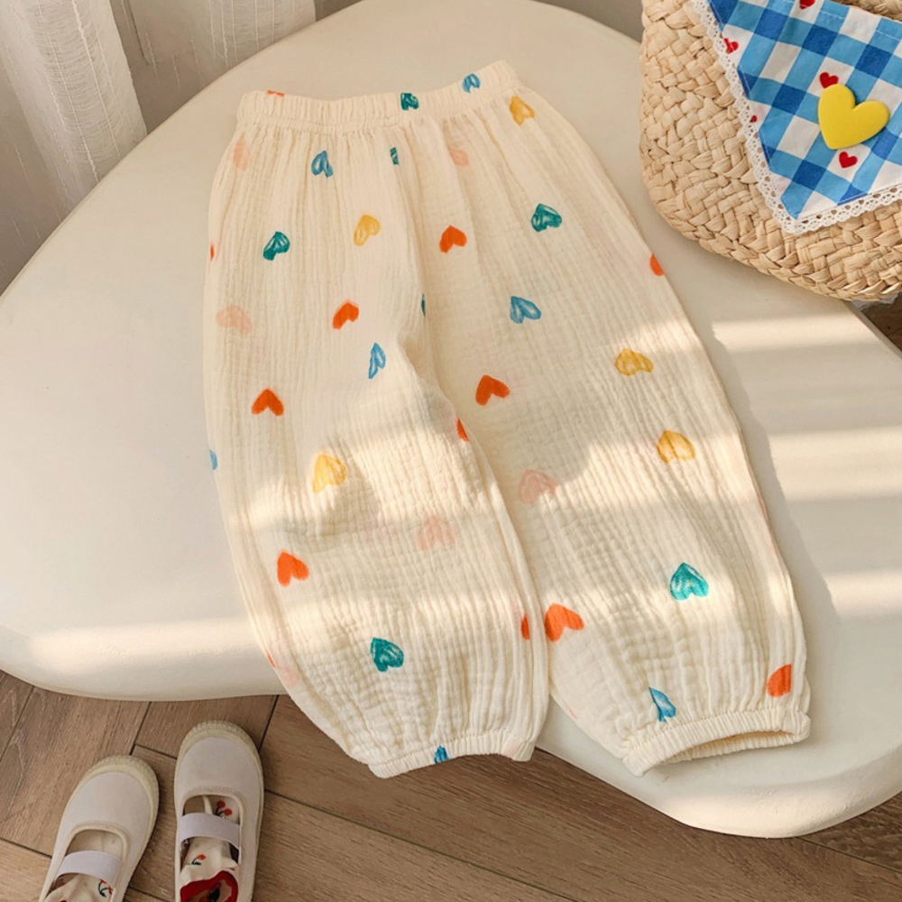 ガーゼ パンツ キッズ 通販 キッズパンツ ガーゼパンツ ロングパンツ 長ズボン ズボン ずぼん ルームパンツ 綿100 コットン 男の子 女の子 子供 こども ガーゼ | BACKYARD FAMILY | 03