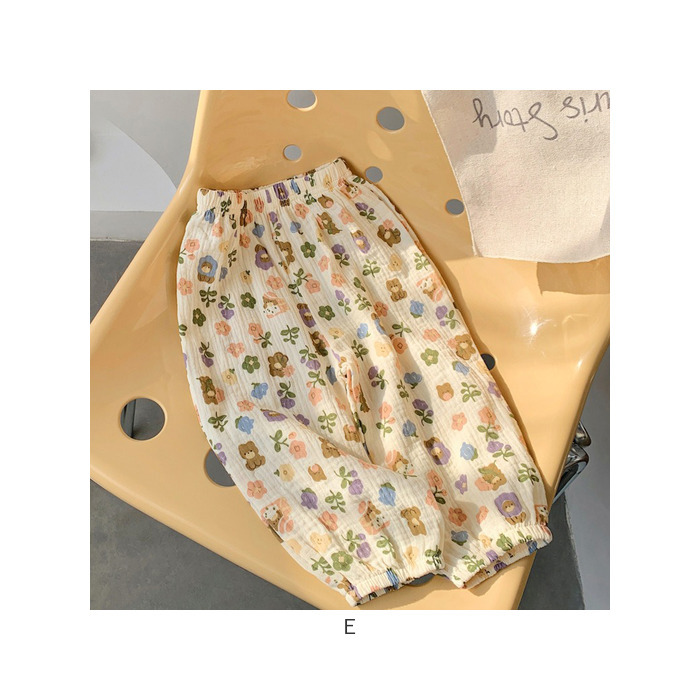 ガーゼ パンツ キッズ 通販 キッズパンツ ガーゼパンツ ロングパンツ 長ズボン ズボン ずぼん ルームパンツ 綿100 コットン 男の子 女の子 子供 こども ガーゼ | BACKYARD FAMILY | 23