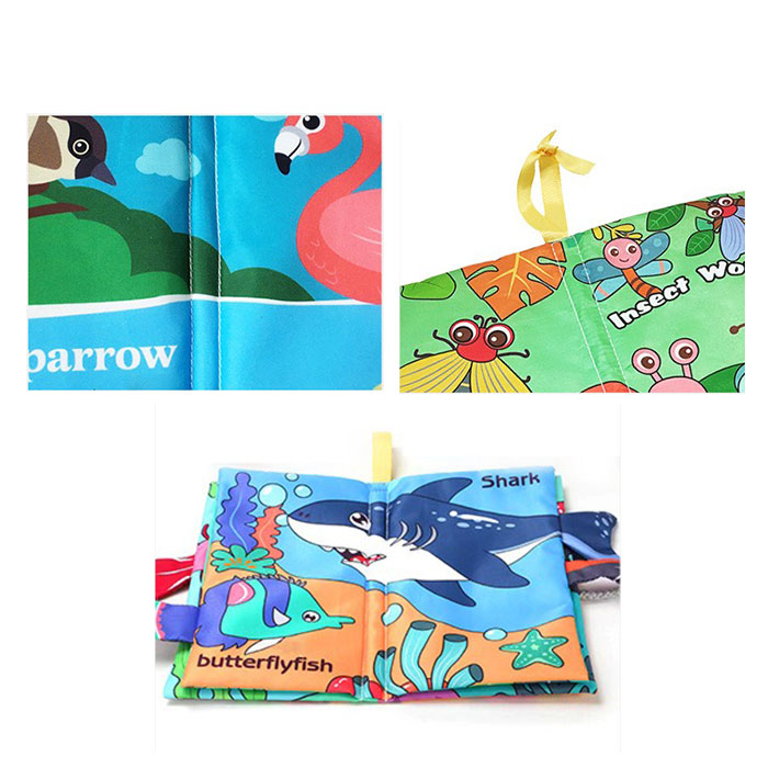 しかけ絵本 布絵本 おもちゃ 通販 仕掛け絵本 布 絵本 ぬのえほん えほん ベビー向け 幼児教育 知育玩具 仕掛け しかけ かわいい 可愛い 玩具 知育 しかけ絵本 | BACKYARD FAMILY | 17